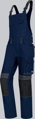 Produktbild von BP Komfort-Latzhose mit Kniepolstertaschen 1802 Gr. 62-normal nachtblau/anthrazit