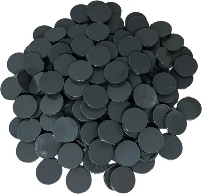 Immagine prodotto di LEGO® 2x2 Piastrelle rotonde Grigio scuro - 14769 NUOVO! Quantità 50x