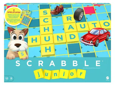 Produktbild von Mattel Y9670 - Mattel Games - Scrabble Junior