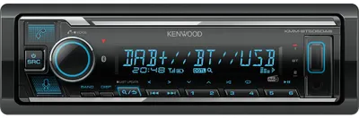 Produktbild von Kenwood KDC-BT560DAB, Schwarz, 1 DIN, 50 W, 4.0 Kanäle, 50 W, CD-R, CD-RW