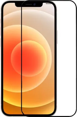 Produktbild von Gehärtetes Glas für iPhone 12 Mini Vollbildschirm Schwarz