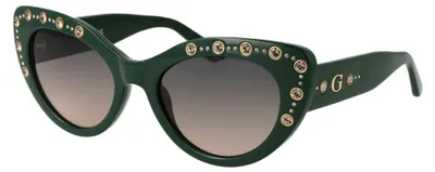 Immagine prodotto di Guess GU00163 96B occhiali da sole da donna 54/20/140 verde scuro lucido