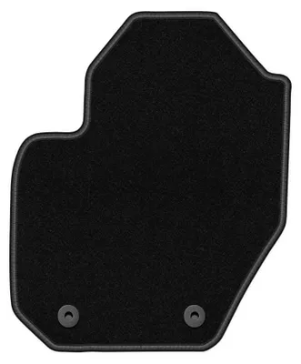 Image de Tapis conducteur en moquette pour Volvo XC60 I 2008-2017 (crossover) – 1 pièce, noir, sur mesure – Wielganizator BASIC