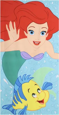 Produktbild von Disney Die kleine Meerjungfrau Ariel Mikrofaser-Strandtuch