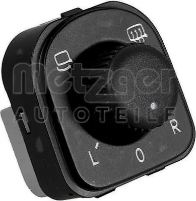 Immagine prodotto di METZGER Interruttore regolazione specchietti Interruttore specchietti 3T0959565A 3T0959565AREH per SKODA SUPERB station wagon (3T5) SUPERB (3T4)