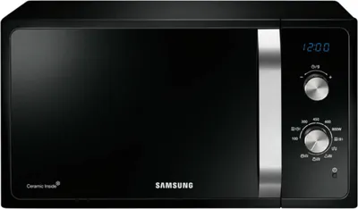 Obrázek produktu pro SAMSUNG MG23F301EAK/EG Mikrovlnná trouba s grilem, 23 l - černá