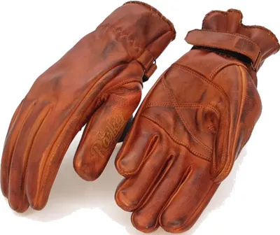 Image de Gants de moto Rokker McAllen, marron, taille M