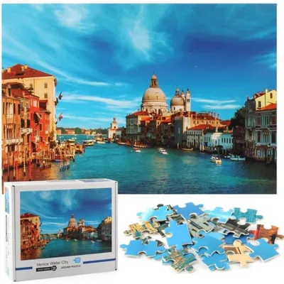 Obrázok produktu pre Puzzle Benátky 50 X 70 cm 1000 dielikov