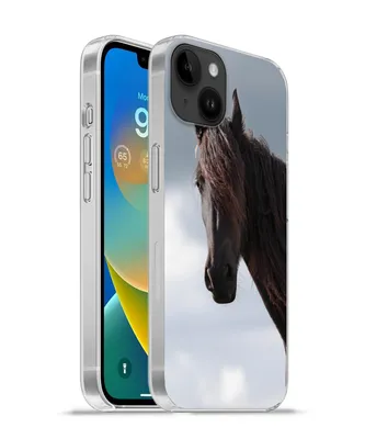 Produktbild von MuchoWow® Handyhülle Schutzhülle Hülle für Apple iPhone 14 Plus - Soft case Pferde - Himmel - Porträt Silikon Softcase Handy Hülle - Abbildung
