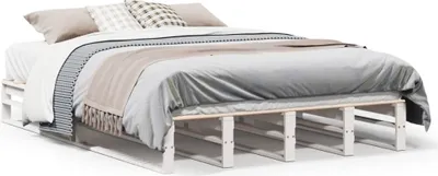 Zdjęcie produktu dla VidaXL 850849, Biały, 160 cm, 2 m, 25,5 cm, 1600 x 2000 mm, 1 szt.