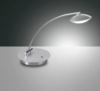 Produktbild von Fabas Luce LED Tischleuchte Hale Ø180mm 8W Warmweiß Aluminium dimmbar