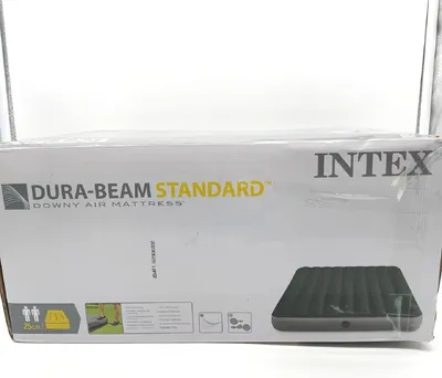 Image de Grand matelas gonflable avec pompe pour 2 personnes INTEX 64763