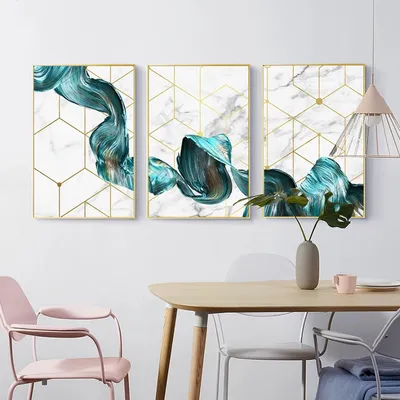 Produktbild von TPFLiving Kunstdruck LW-425 (OHNE RAHMEN) Poster - Leinwand - Wandbild - Hochauflösender Giclée-Druck, langlebig und hochwertig - Abstrakte Motive - Wanddeko Wohnzimmer -  - Größe: 13x18cm