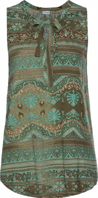 Produktbild von LASCANA Tanktop türkis-bedruckt Größe 40/42