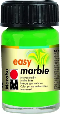 Immagine prodotto di Marabu 1305 39 062 marmo facile, verde chiaro 062, 15 ml