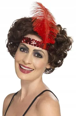 Image de Smiffys CHARLESTON BANDEAU ROUGE ROUGE