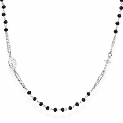 Immagine prodotto di Collane Rosario Amen Argento Da 43 cm a 49 cm,Da 50 cm a 70 cm Collezione Rosario - donna