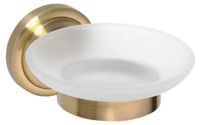 Obrázok produktu pre Mydelnička Bemeta Retro pieskované sklo/bronz
