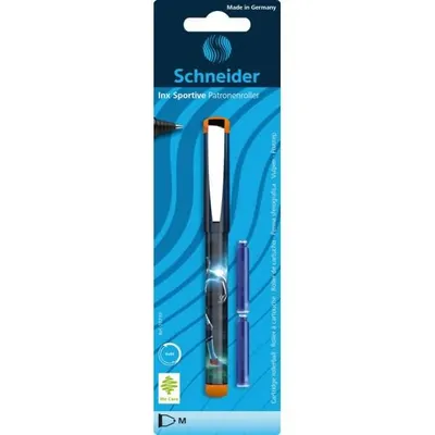 Produktbild von Schneider Patronenroller Inx Sportive 2 Patronen Tintenroller Schule