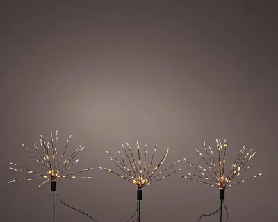 Produktbild von Dekoratives Mikro-LED Feuerwerks-Feuer, Blinklicht. Lumineo