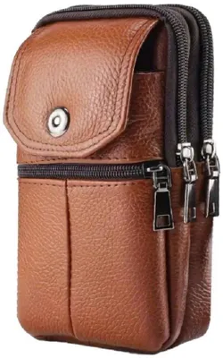 Immagine prodotto di Borsa da spalla da uomo - Scomparto organizzativo a 3 scomparti - 19x10x6 cm