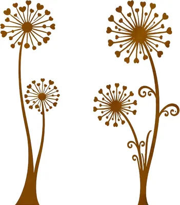 Produktbild von Frühlings-Gartenstecker mit Löwenzahnmotiv aus wasserfestem Metall für Garten, Terrasse und Balkon