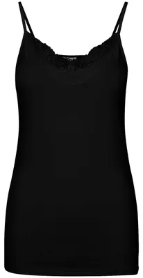 Productafbeelding van Vero Moda 5714506821063, T-shirt, Volwassenen, Dames, Zwart, Maat L, Zonder mouwen