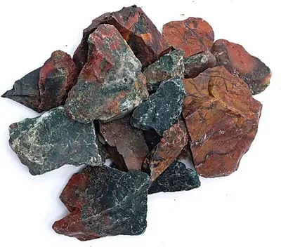 Produktbild von Rauer Blutstein (Heliotrop) – ±3–8 cm; ±1000g