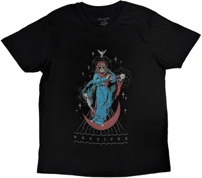 Image de Puscifer - T-shirt "Crescent Billy" pour homme/femme unie RO10374 (M) (Noir)