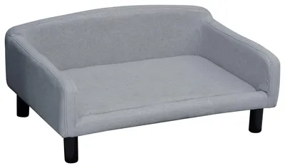 Produktbild von PawHut Hundesofa mit Weichem Bezug Haustiersofa Hundebett Katzensofa Holzbeinen