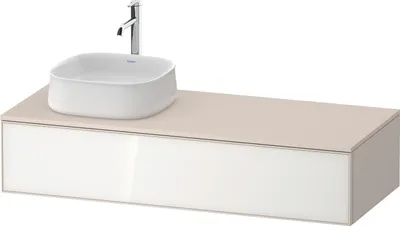 Produktbild von DURAVIT ZE4812L64830000 Konsolen-WTU wandh. Zencha 550x1300x2