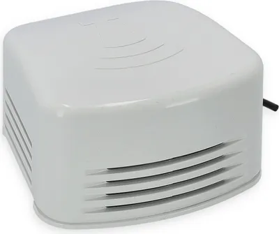 Produktbild von Aufbau Bootshupe, Weiß, 100 dB, 12 Volt, max. 1,5A, wasserdicht