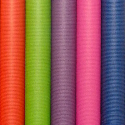 Zdjęcie produktu dla Benza - Kolorowy papier pakowy kraft - 200 x 70 cm - 5 rolek