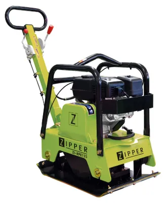 Produktbild von Zipper Benzin-Rüttelplatte ZI-RPE125 | 4,1 kW | 25 kN Verdichtungskraft | 400 x 630 mm