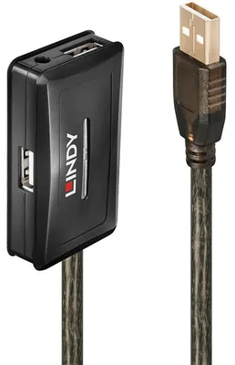 Image de Lindy 10m USB 2.0 Active Extension Hub
