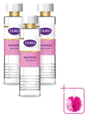 Zdjęcie produktu dla 3 sztuki płynu do dezynfekcji rąk Duru Eau de Cologne Kersenbloesem, pojemność 400 ml - zestaw ekonomiczny