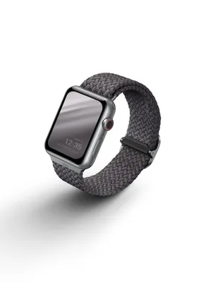 Obrázok produktu pre UNIQ Aspen Pleten remienok pre Apple Watch 44/42 mm siv