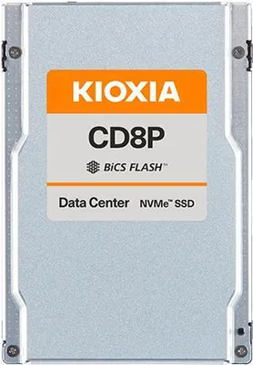 Produktbild von Kioxia CD8P-R 2.5" 30,7 TB PCI Express 5.0 BiCS FLASH TLC NVMe (KCD8XPUG30T7)