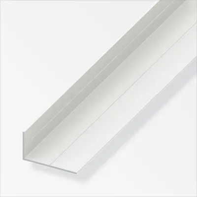 Produktbild von alfer Winkel 1 m, 19.5 x 35.5 mm PVC (Kunststoff) glatt weiss