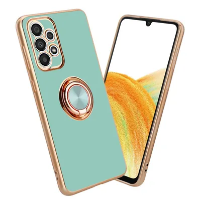 Obrázok produktu pre Cadorabo Ochranné puzdro pre Samsung Galaxy A52 (4G / 5G) / A52s v tyrkysovej farbe Kryt na fotoaparát Magnetická ochrana