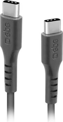 Obrázok produktu pre Dátový a nabíjací kábel, USB-C na USB-C, 3 m, čierny