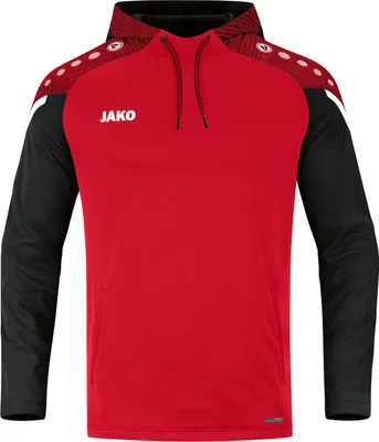Produktbild von JAKO Damen Kapuzensweat Performance, Farbe:rot/schwarz, Größe:42