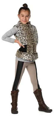 Produktbild von Kinder Thermo-Leggings Kinder Mädchen ; Beige/92