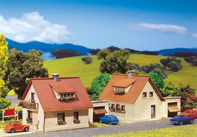 Obrázok produktu pre Faller 232226 2 rodinné domy epocha III