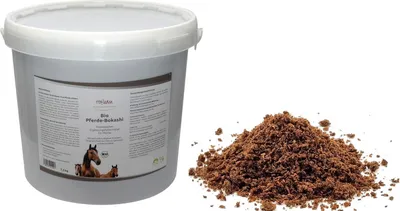 Produktbild von Bio Pferde-Bokashi 7,5 kg Probiotisches Ergänzungsfuttermittel für Pferde