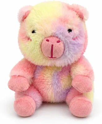 Produktbild von Capybara Kuscheltier 20 cm Rosa Kawaii Plüsch Capybara Weiches Stofftier Niedliches Wasserschwein Geschenk für Kinder