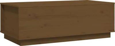 Obrázek produktu pro vidaXL Konferenční stolek Honey Brown 100x50x35 cm Borovicový masiv