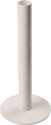 Produktbild von INNA-GLAS Kerzenhalter Hilarius für Stabkerzen bis 2,5cm, Schlamm,16cm, Ø10cm - Metall Kerzenständer