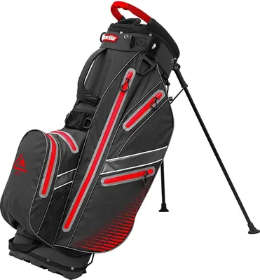 Immagine prodotto di Longridge - Borsa a tracolla per mazze da golf RD2240 (taglia unica) (nero/rosso)