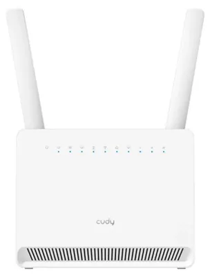 Produktbild von Cudy LT15E, Wi-Fi 6 (802.11ax), Dual-Band (2,4 GHz/5 GHz), Ethernet/LAN, 4G, Weiß, Tabletop-Router